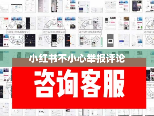 小红书不小心举报评论