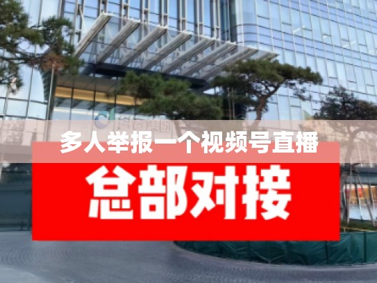 多人举报一个视频号直播
