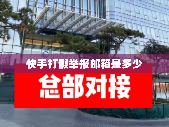 快手打假举报邮箱是多少