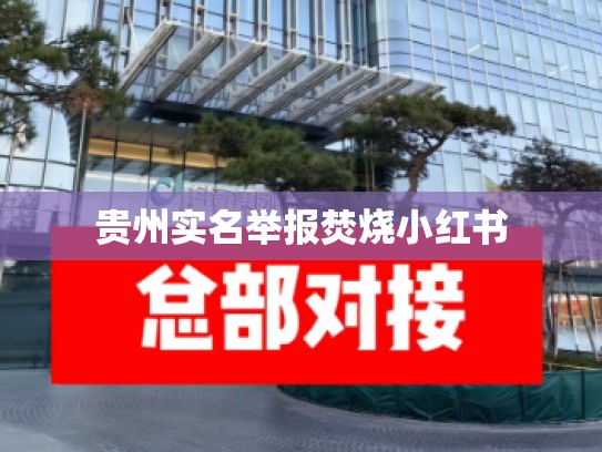 贵州实名举报焚烧小红书