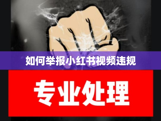 如何举报小红书视频违规
