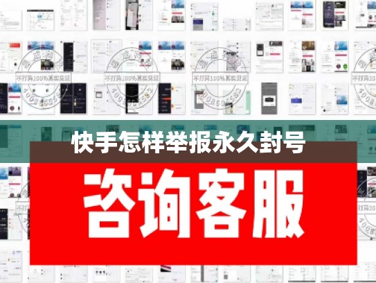 快手怎样举报永久封号