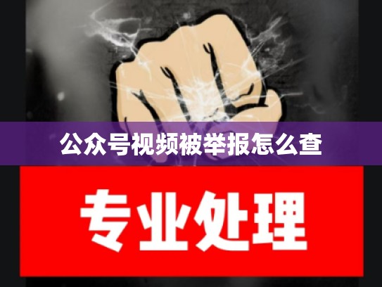 公众号视频被举报怎么查