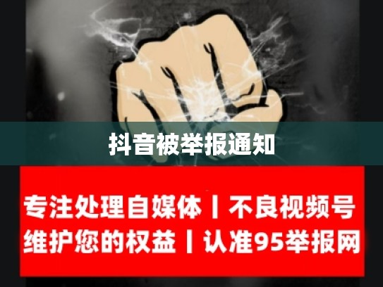 抖音被举报通知