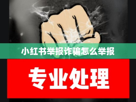 小红书举报诈骗怎么举报