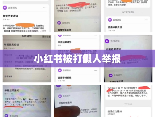小红书被打假人举报