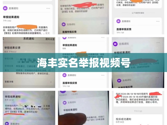 海丰实名举报视频号