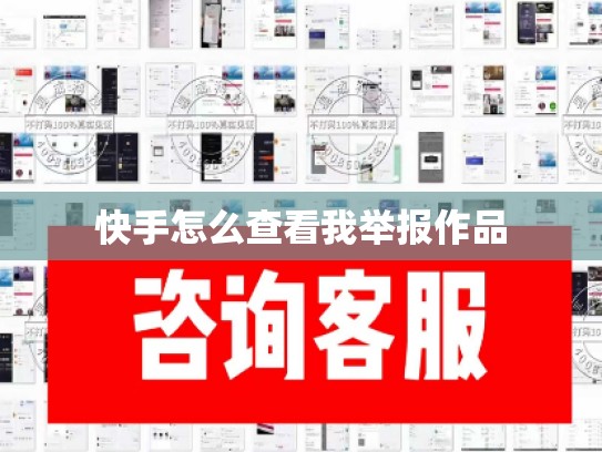 快手怎么查看我举报作品
