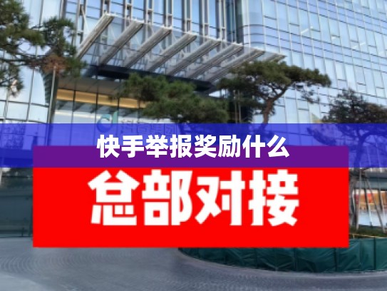 快手举报奖励什么