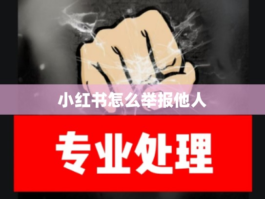 小红书怎么举报他人