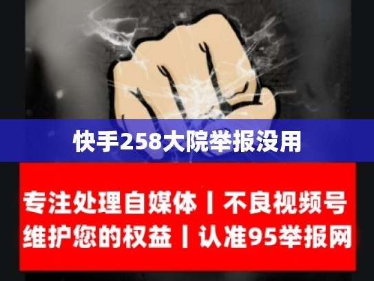 快手258大院举报没用