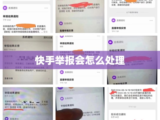 快手举报会怎么处理