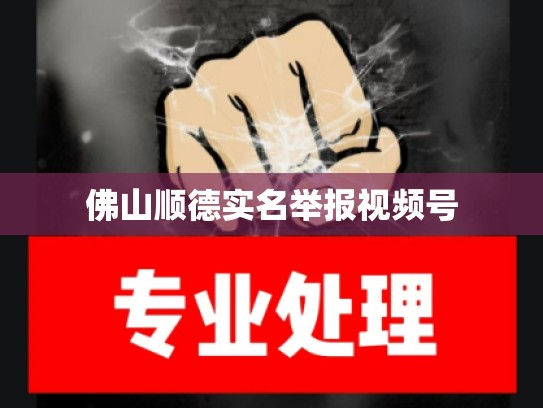 佛山顺德实名举报视频号
