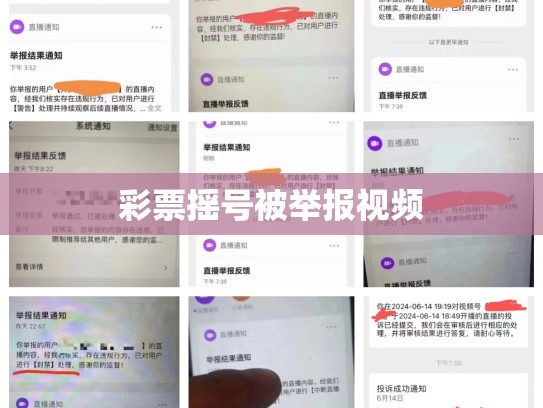 彩票摇号被举报视频