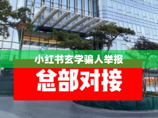 小红书玄学骗人举报